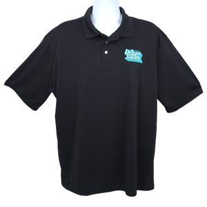 Hanes Cool Dri Golf Polo Shirt Mens Size XL No-La Urban South Brewery Black